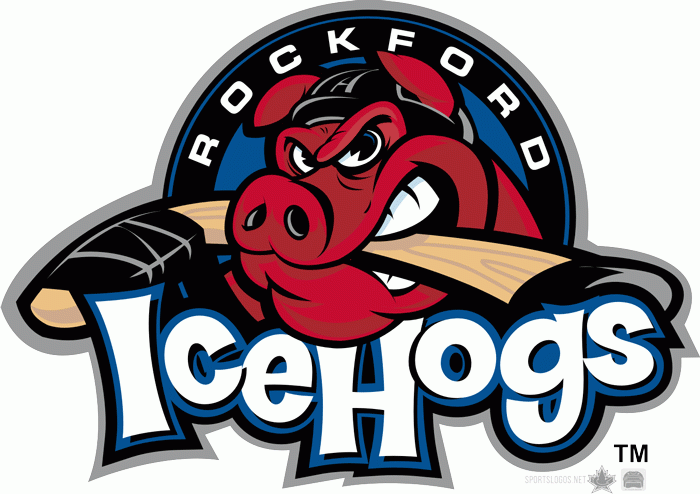 Rockford IceHogs 2007 08-Pres Primary Logo iron on transfers for T-shirts